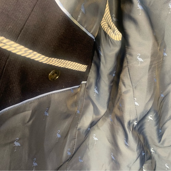 Tailorbyrd Collection Lanificio Filarte Super 110’s Wool Blazer Jacket - Picture 6 of 13